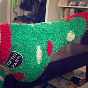 Aloe Christmas socks